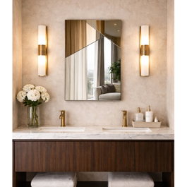 Hanah Home Espejo Ecológico Flotal-E Vertex - Bronze v2